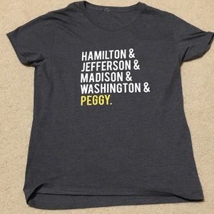Hamilton Inspired T-Shirt - & Peggy